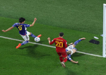 Samurai Biru Mengganas, Jepang Lolos 16 Besar Usai Gebuk Spanyol 2-1