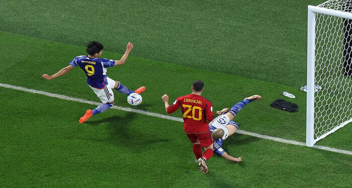 Samurai Biru Mengganas, Jepang Lolos 16 Besar Usai Gebuk Spanyol 2-1