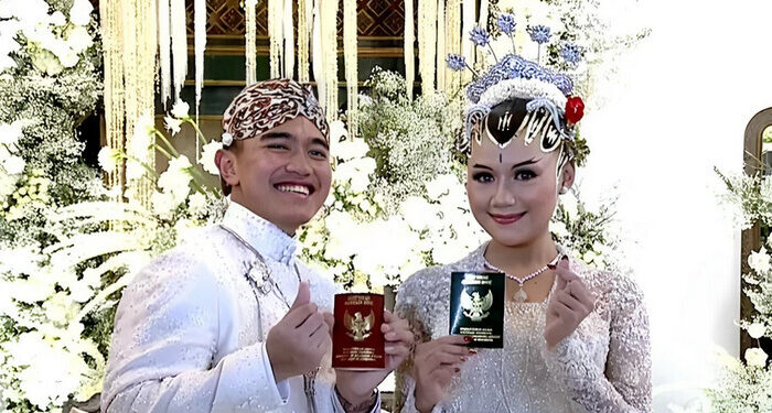 Sah, Kaesang dan Erina Resmi Jadi Suami Istri, Langsung Dapat KTP dan KK Baru
