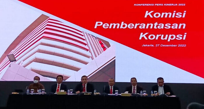 Sepanjang 2022, KPK Gelar 10 OTT dan Tetapkan 149 Tersangka