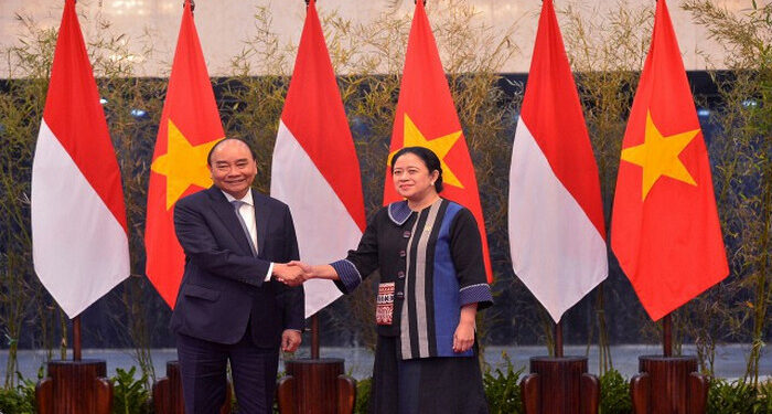 Bertemu Presiden Nguyen, Puan Harap Kesepakatan Batas ZEE Pererat Hubungan RI-Vietnam