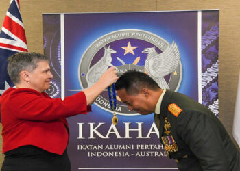 Panglima TNI Terima Penghargaan sebagai Perwira Kehormatan dari Australia