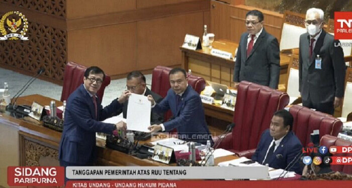 RKUHP Disahkan Jadi UU, KHUP Warisan Kolonial Belanda Tak Berlaku Lagi