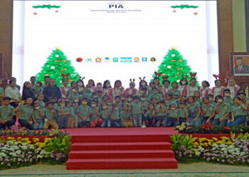 PIA DPR RI Undang Anak-Anak Panti Asuhan Rayakan Natal di Senayan