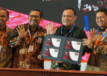 KPK Luncurkan Prangko Nilai Antikorupsi pada Hakordia 2022