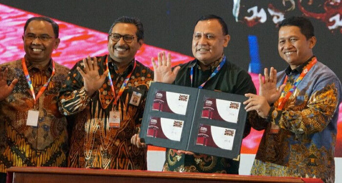 KPK Luncurkan Prangko Nilai Antikorupsi pada Hakordia 2022