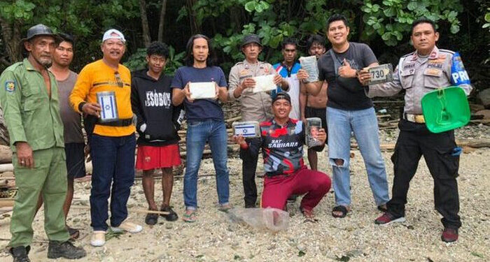 8 Bungkus Kokain Berbendera Israel Ditemukan Warga di Hutan Anambas