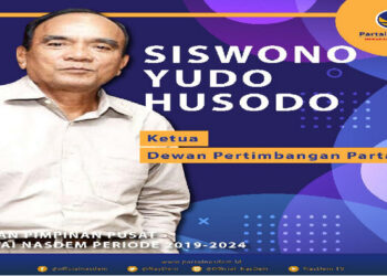 Ketua Dewan Pertimbangan Partai Nasdem Siswono Yudo Husodo Mundur dari Nasdem