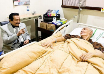 Mantan Wapres Try Sutrisno Dirawat di RSPAD