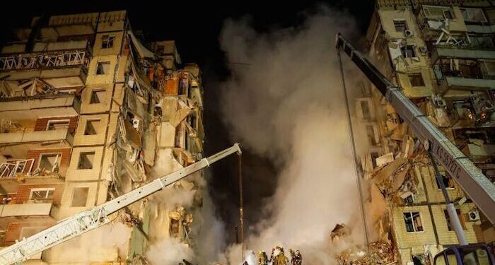 Sekjen PBB Kutuk Serangan Rusia di Komplek Apartemen di Ukraina