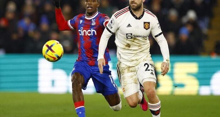 Manchester United Ditahan Imbang 1-1 di Kandang Crystal Palace