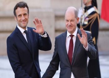 Prancis dan Jerman Berjanji Terus Dukung Ukraina Melawan Rusia