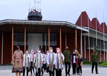 Ibu Negara Tinjau Industri Bakpia dalam Kunjungan Perdana 2023