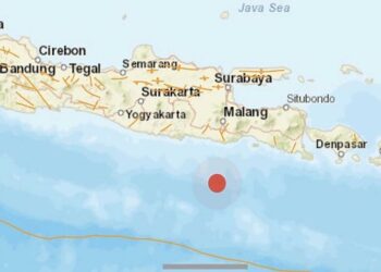 Guncangan Gempa Magnitudo 5,1 Dirasakan Hingga ke Kota Malang