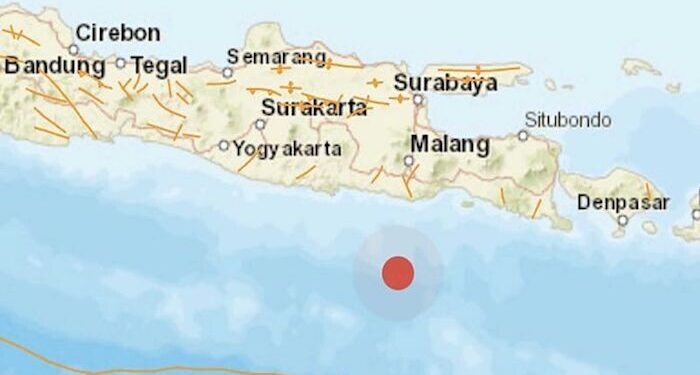 Guncangan Gempa Magnitudo 5,1 Dirasakan Hingga ke Kota Malang