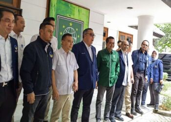 Anggota DPP NasDem Sambangi Sekber Gerindra-PKB