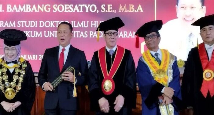 PBA Apresiasi Ketua MPR Raih Gelar Doktor Bidang Hukum