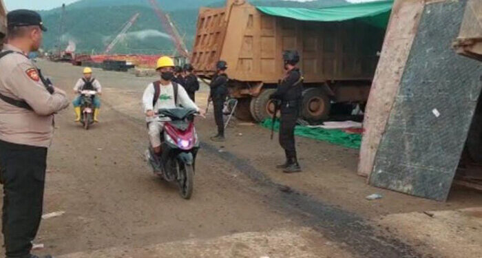 Kapolres: 909 Aparat Keamanan Masih Disiagakan di PT GNI