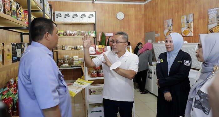 Kunjungi UMKM di Lampung, Mendag Zulkifli Hasan: Kemendag Siap Pasarkan Produk UMKM hingga Ekspor