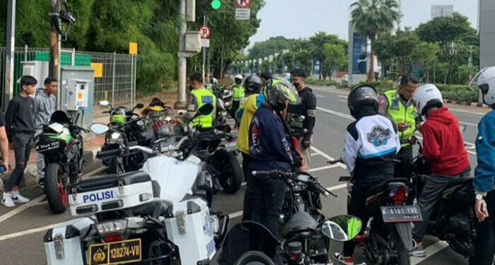 Polda Metro Jaya Tindak Pengendara Motor Gunakan Knalpot Bising