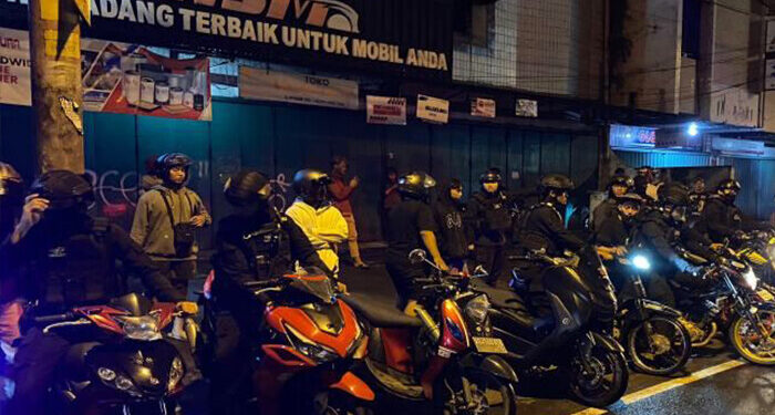 Polisi Amankan Belasan Kendaraan Knalpot “Brong” di Surakarta