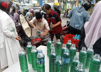 Ribuan Liter Pertalite Gratis bagi Jamaah Haul Guru Sekumpul