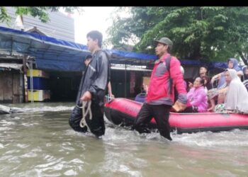 Banjir di Beberapa Wilayah Semarang Mulai Surut