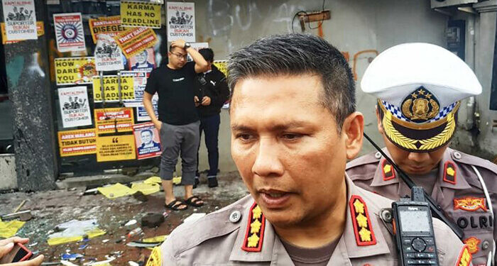 Tiga Orang Terluka Akibat Kericuhan saat Aksi Unjuk Rasa Aremania