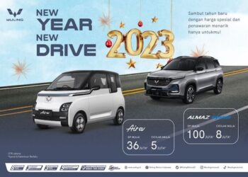 Wuling Gelar Program Awal Tahun, Cicilan Air ev Mulai Rp5 juta