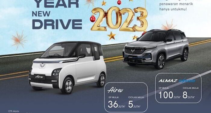 Wuling Gelar Program Awal Tahun, Cicilan Air ev Mulai Rp5 juta