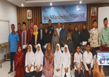 PWI Jaya-STIH Painan Gelar Kuliah Umum dan Santunan Anak Yatim