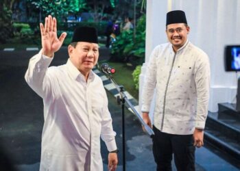 Prabowo Akui Kota Medan Makin Maju Sejak Dipimpin Bobby Nasution