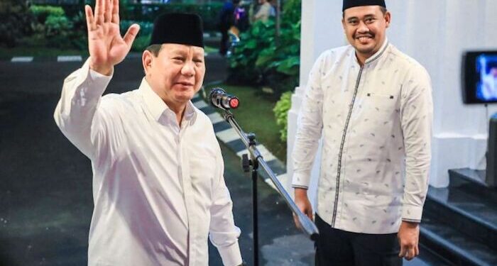Prabowo Akui Kota Medan Makin Maju Sejak Dipimpin Bobby Nasution