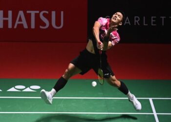 Aksi Jonatan dan Bagas/Fikri Awali Perempat Final Indonesia Masters