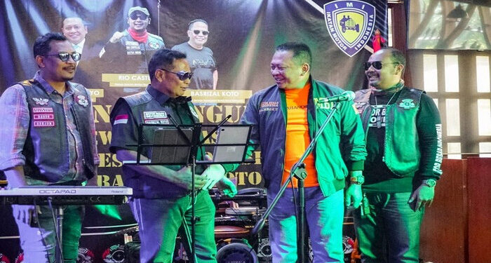 Bamsoet Lantik Basrizal Koto Jadi Ketua Dewan Penasehat Motor Indonesia