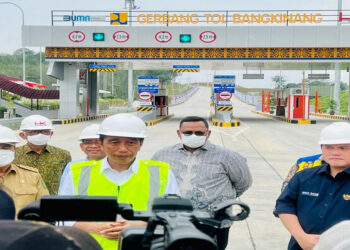 Presiden Joko Widodo Resmikan Jalan Tol Pekanbaru-Padang Seksi Pekanbaru-Bangkinang