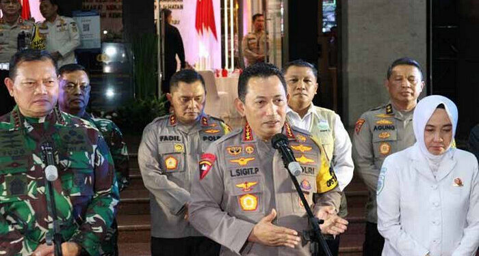 Kapolri: Kondisi Keamanan Tahun Baru 2023 Semua Terkendali