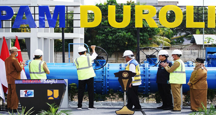 Presiden Resmikan SPAM Durolis, Mampu Suplai Air Minum ke 32.000 Rumah