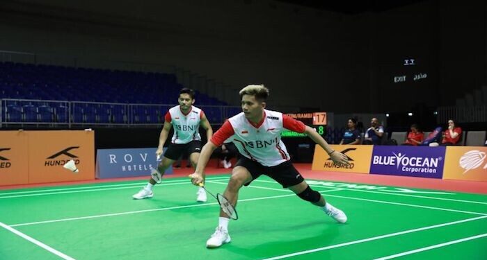 Pramudya/Yeremia Pastikan Indonesia Menang Telak 5-0 atas Suriah