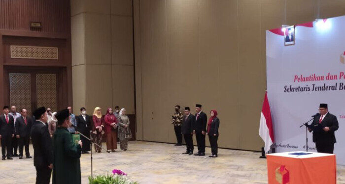 Ketua Bawaslu RI Lantik Ichsan Fuady Sebagai Sekretaris Jenderal