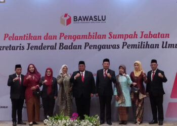 Ketua Bawaslu Harap Sekjen Tingkatkan Kapasitas SDM