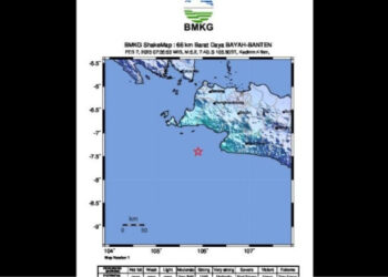 Gempa M5,2 di Selatan Banten Akibat Aktivitas Lempeng Indo-Australia