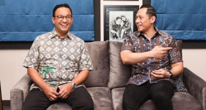Anies Baswedan bertemu AHY di Kantor Demokrat