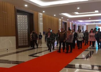 Presiden Jokowi Hadiri Rapim TNI dan Polri 2023