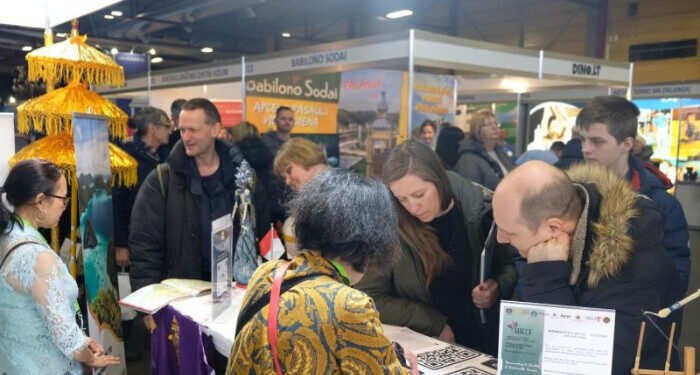 KBRI Promosi Wisata, Budaya, Kopi Indonesia di Pameran Balttour 2023