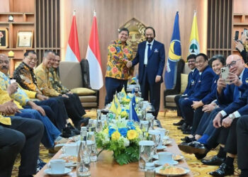 Pertemuan Golkar dan NasDem Upaya Benahi Komunikasi Politik Koalisi Pemerintah