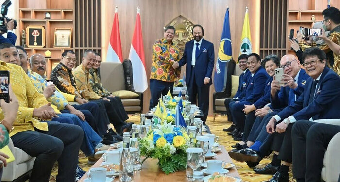Pertemuan Golkar dan NasDem Upaya Benahi Komunikasi Politik Koalisi Pemerintah