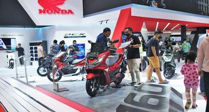 Penjualan AHM di IIMS 2023 Didominasi Skutik 160cc