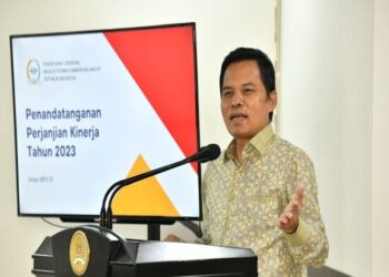 Pejabat Setjen MPR Tandatangani Perjanjian Kinerja 2023