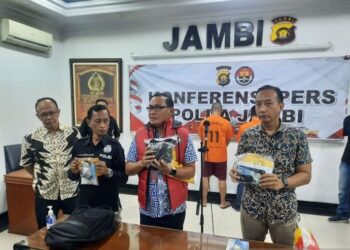 Polda Jambi Gagalkan Peredaran Satu Kilogram Sabu